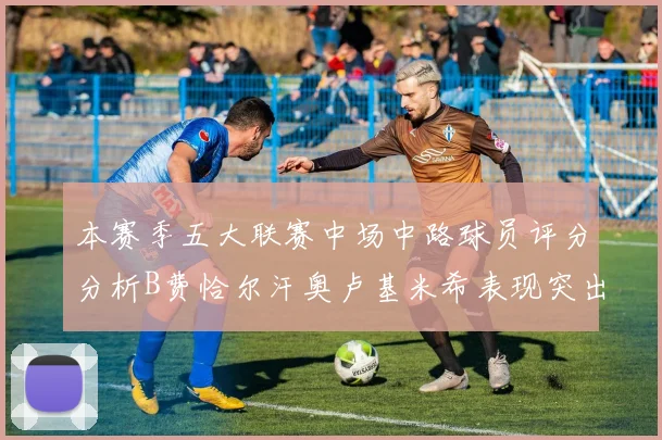 本赛季五大联赛中场中路球员评分分析B费恰尔汗奥卢基米希表现突出